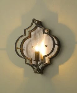 Golden Lighting American Farmhouse Ravina Wall Sconce