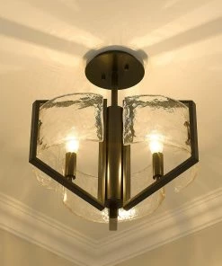 Cheap ๐ Golden Lighting Varsha Semi-Flush ๐ 11 Golden Lighting Varsha Semi-Flush