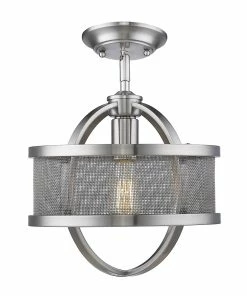 Brand new 🎉 Golden Lighting Colson Semi-Flush 🔔 17 Golden Lighting Colson Semi-Flush