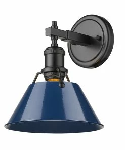 Golden Lighting Orwell 1 Light Bath Vanity American Farmhouse