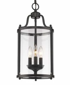 Golden Lighting American Farmhouse Payton 3 Light Pendant