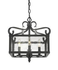 Golden Lighting Valencia Semi-Flush (Convertible) American Farmhouse