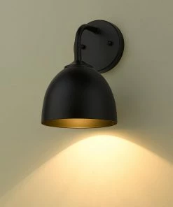 Golden Lighting Zoey 1 Light Wall Sconce American Farmhouse