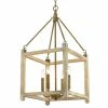 Golden Lighting American Farmhouse Orville 4 Light Pendant