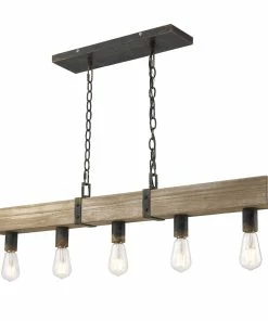 Golden Lighting Garrett Linear Pendant
