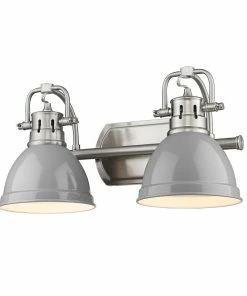 New ✨ Golden Lighting Duncan 2 Light Bath Vanity 👍 227 Golden Lighting Duncan 2 Light Bath Vanity
