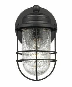 Golden Lighting Seaport 1 Light Wall Sconce - Outdoor
