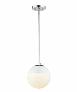 Golden Lighting Dixon Small Pendant With Rod - Closeout