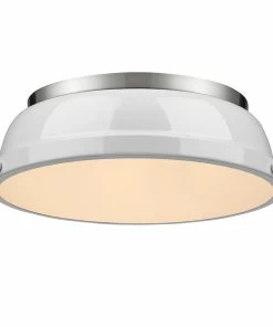 Top 10 💯 Golden Lighting Transitional Looks Duncan 14" Flush Mount 🥰 166 Golden Lighting Transitional Looks Duncan 14