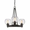 Golden Lighting Galveston 3 Light Chandelier American Farmhouse