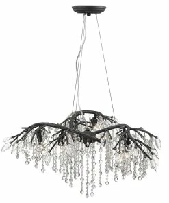 Golden Lighting Autumn 6 Light Chandelier American Farmhouse