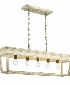 Cheap ๐ฅ Golden Lighting Haiden Linear Pendant American Farmhouse ๐ฅฐ 8 Golden Lighting Haiden Linear Pendant American Farmhouse