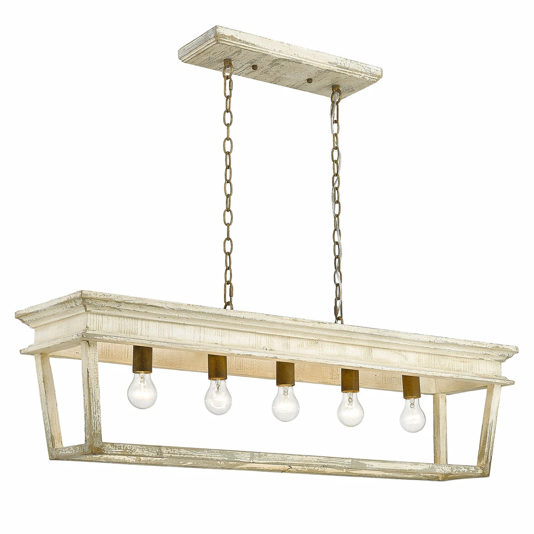 Cheap ๐ฅ Golden Lighting Haiden Linear Pendant American Farmhouse ๐ฅฐ 5 Golden Lighting Haiden Linear Pendant American Farmhouse