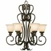 Golden Lighting American Farmhouse Torbellino 6 Light Chandelier