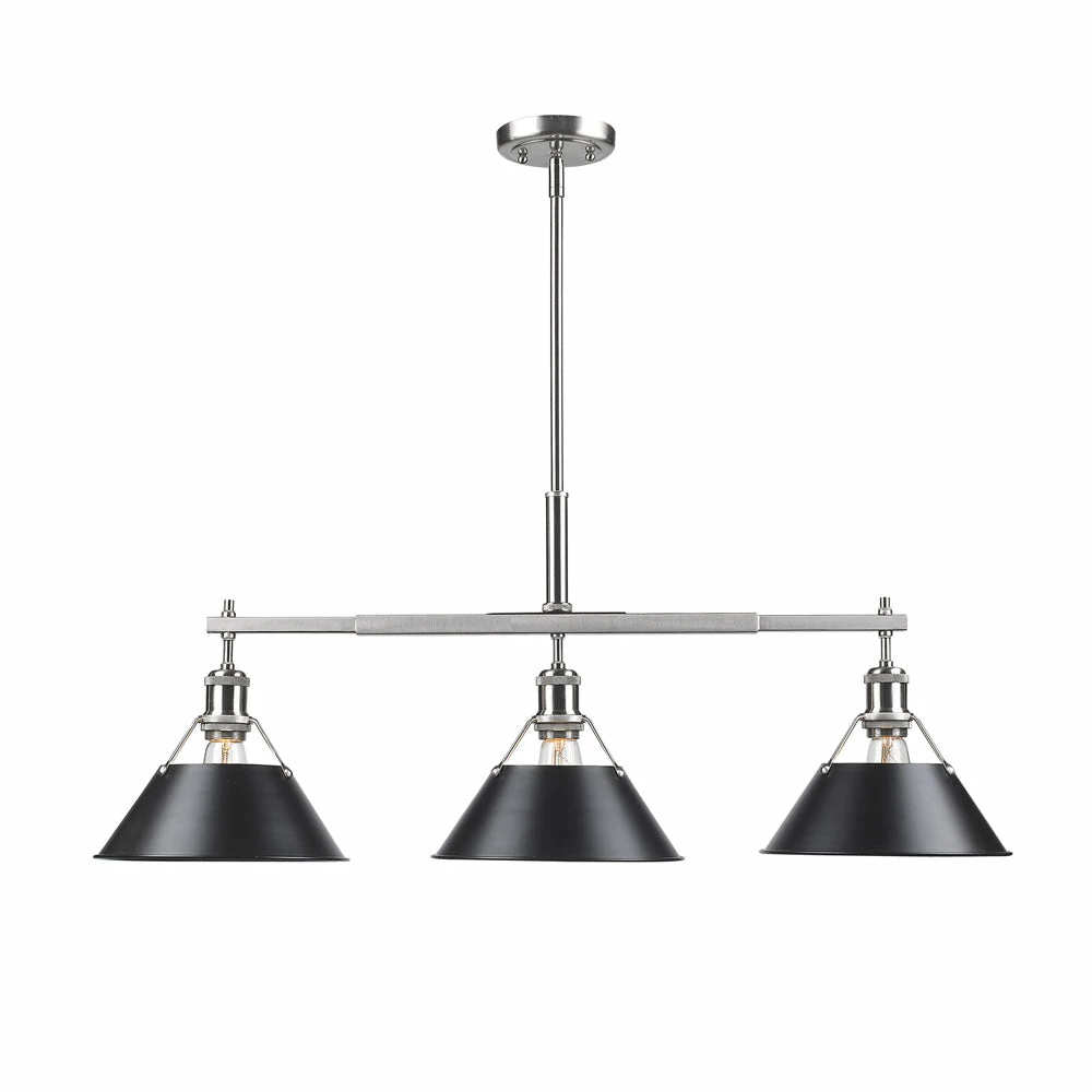 Cheapest ๐ฏ Golden Lighting American Farmhouse Orwell Linear Pendant - Closeout ๐ 5 Golden Lighting American Farmhouse Orwell Linear Pendant - Closeout