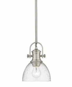 Golden Lighting American Farmhouse Hines Mini Pendant