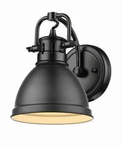 Golden Lighting American Farmhouse Duncan 1 Light Bath Vanity