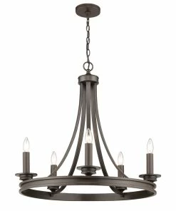 Golden Lighting Saldano 5 Light Chandelier