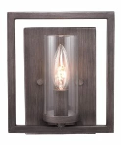 Best Sale ๐ฅ Golden Lighting Marco 1 Light Wall Sconce ๐ 19 Golden Lighting Marco 1 Light Wall Sconce