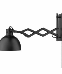 Golden Lighting American Farmhouse Hawthorn 1 Light Articulating Wall Sconce