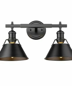 Golden Lighting American Farmhouse Orwell 2 Light Bath Vanity