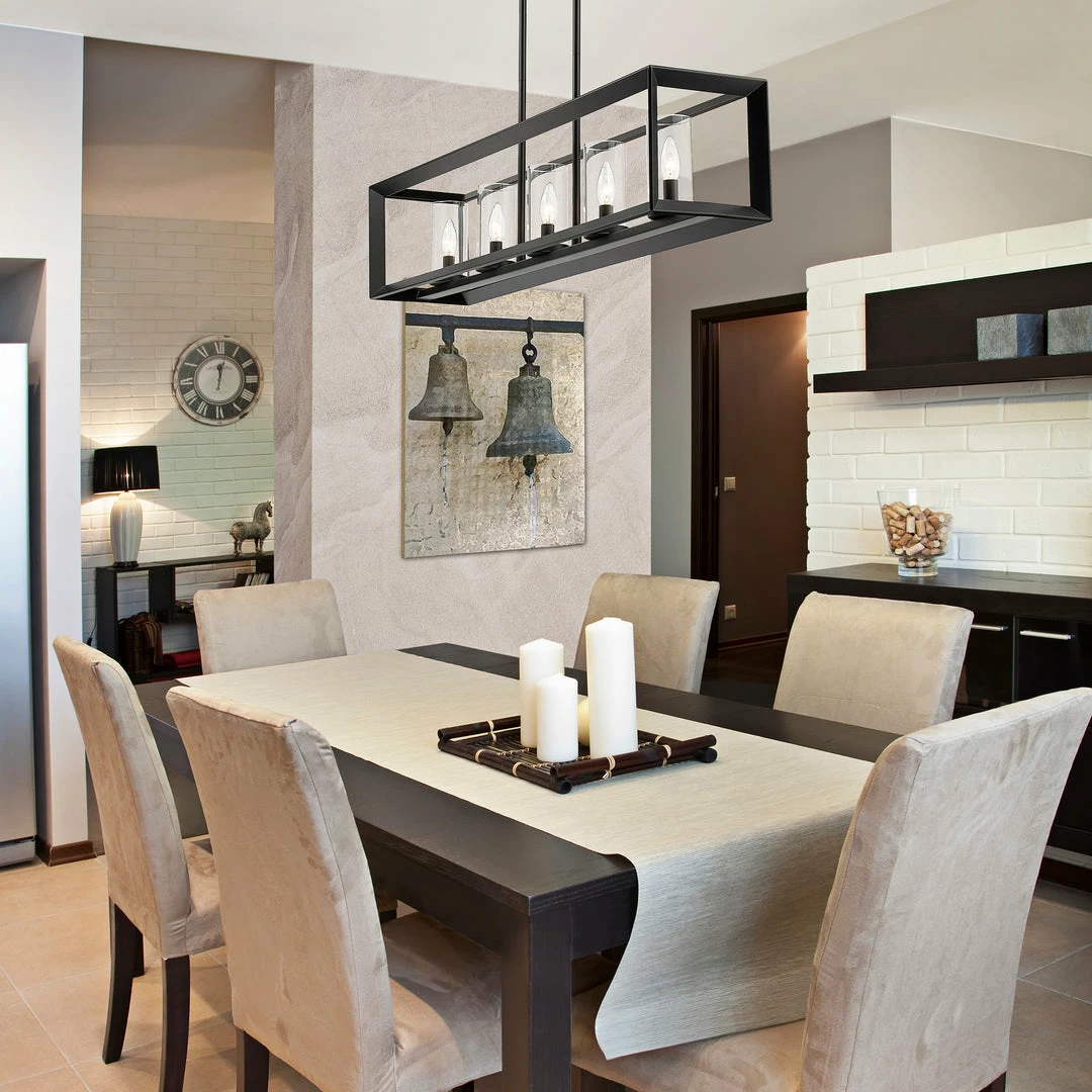 Discount 😉 Golden Lighting Smyth 5 Light Linear Pendant American Farmhouse ⌛ 9 Golden Lighting Smyth 5 Light Linear Pendant American Farmhouse