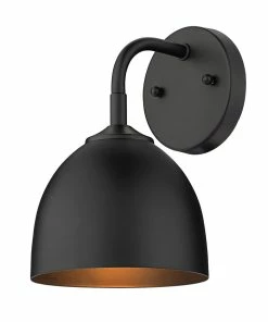 Golden Lighting Zoey 1 Light Wall Sconce American Farmhouse