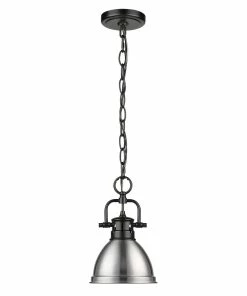 Golden Lighting Transitional Looks Duncan Mini Pendant With Chain - Closeout