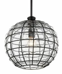 Golden Lighting Powell Medium Pendant American Farmhouse