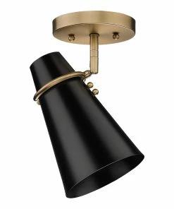 Golden Lighting Reeva 1 Light Semi-Flush