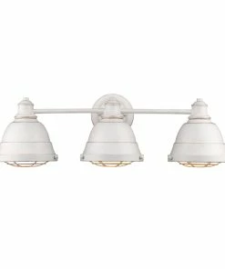 Golden Lighting Bartlett 3 Light Bath Vanity American Farmhouse