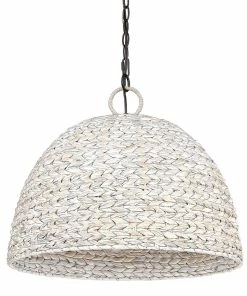 Golden Lighting American Farmhouse Rue 5 Light Pendant