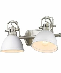 New ✨ Golden Lighting Duncan 2 Light Bath Vanity 👍 247 Golden Lighting Duncan 2 Light Bath Vanity