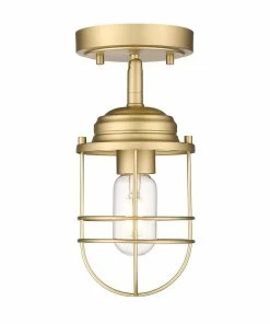 Golden Lighting Seaport Semi-Flush