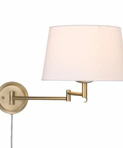 Golden Lighting American Farmhouse Eleanor 1 Light Articulating Wall Sconce