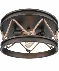 Wholesale โ๏ธ Golden Lighting Chatham Flush Mount American Farmhouse ๐ 13 Golden Lighting Chatham Flush Mount American Farmhouse