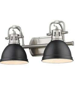 New ✨ Golden Lighting Duncan 2 Light Bath Vanity 👍 221 Golden Lighting Duncan 2 Light Bath Vanity
