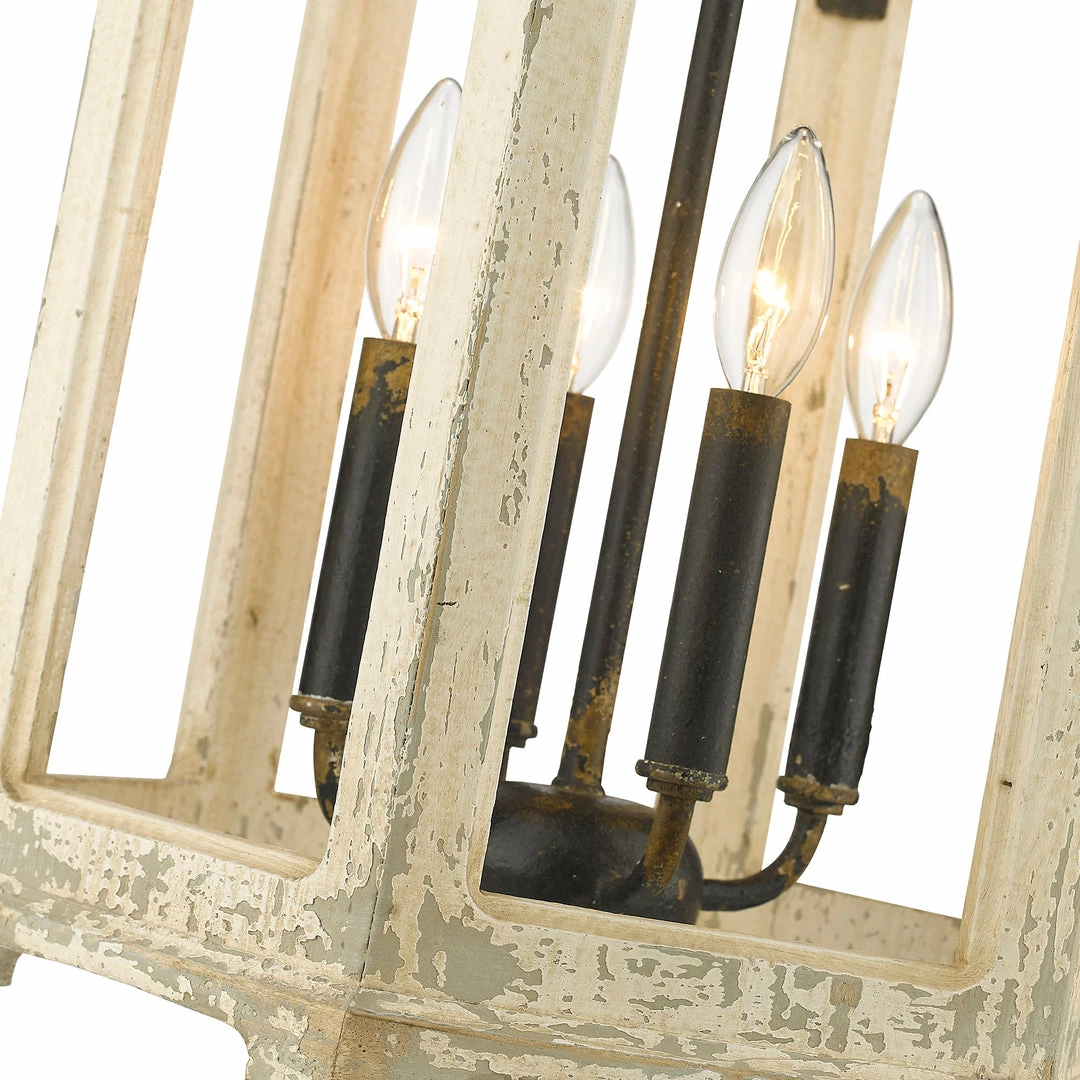 Cheap 🔥 Golden Lighting Octavia 4 Light Pendant American Farmhouse ❤️ 6 Golden Lighting Octavia 4 Light Pendant American Farmhouse