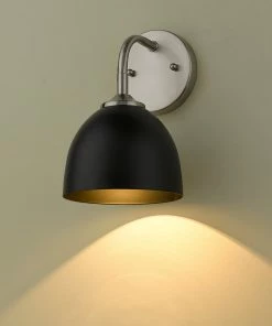 Golden Lighting Zoey 1 Light Wall Sconce American Farmhouse