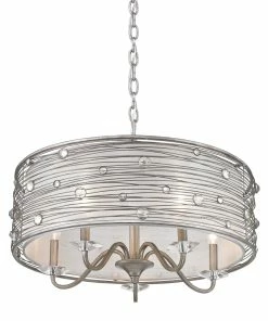 Golden Lighting American Farmhouse Joia 5 Light Chandelier