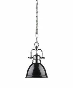 Golden Lighting Transitional Looks Duncan Mini Pendant With Chain - Closeout