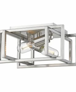 Golden Lighting American Farmhouse Tribeca Flush Mount