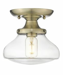 Golden Lighting Nash Semi-Flush