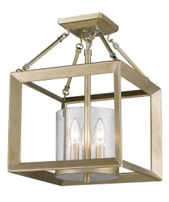 Golden Lighting American Farmhouse Smyth Mini Chandelier