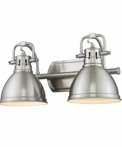New ✨ Golden Lighting Duncan 2 Light Bath Vanity 👍 230 Golden Lighting Duncan 2 Light Bath Vanity