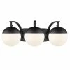 Golden Lighting American Farmhouse Dixon 3 Light Bath Vanity