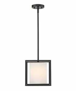 Golden Lighting American Farmhouse Manhattan Mini Pendant