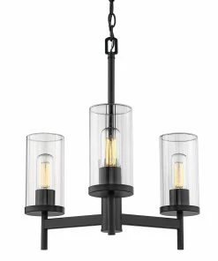 Golden Lighting Winslett 3 Light Chandelier American Farmhouse