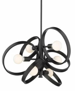 Golden Lighting Sloane 6 Light Semi-Flush - Closeout