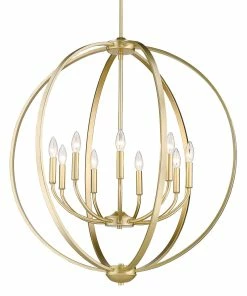 Cheapest โจ Golden Lighting American Farmhouse Colson 9 Light Chandelier ๐งจ 51 Golden Lighting American Farmhouse Colson 9 Light Chandelier